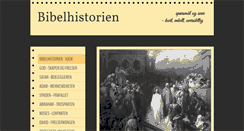Desktop Screenshot of bibelhistorien.com